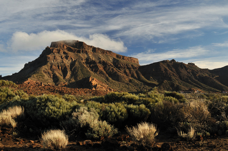 Tegenover de Teide op Tenerife