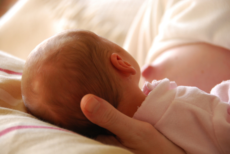 Eerste prijs fotowedstrijd 'Borstvoeding'