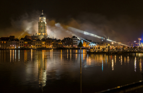 Deventer tijdens openingsfestival ter ere van het 1250 jarig bestaan van de stad
