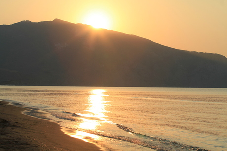 Sunrise at Laganas Bay