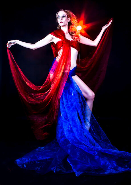 Luna-Kissy met lappenstof