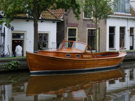 Schipluiden Teak houten scheepje 18 aug 2011