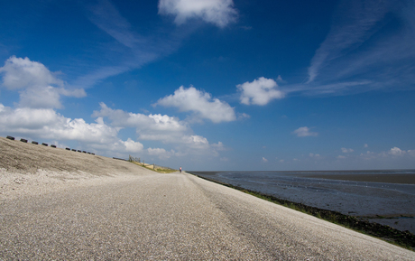 Langs de dijk