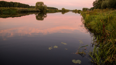 Zonsopgang bij de Vecht