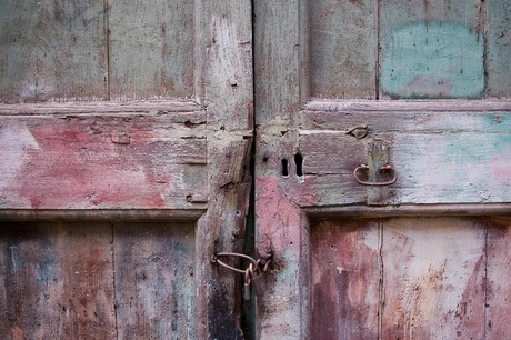 oude deur detail