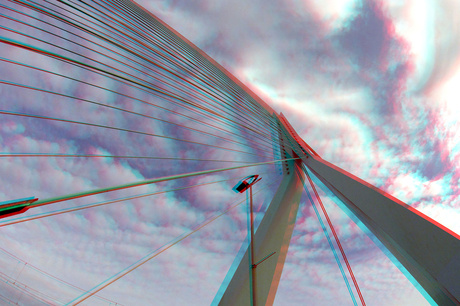 Erasmusbrug Kop van Zuid Rotterdam 3D