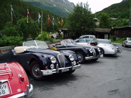 59 Mooi he, die klassieke Jaguars