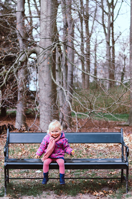 In het bos