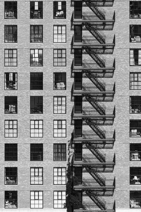 Stairs and windows
