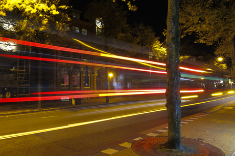 Lichtsporen op het Zuiderdiep