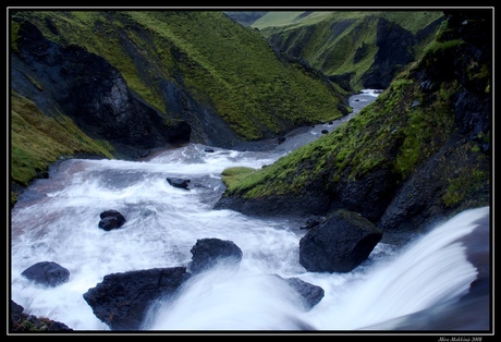 Waterval in IJsland