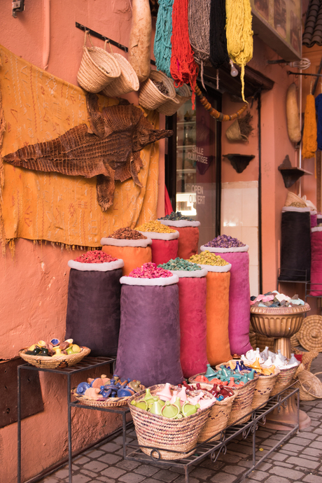 Kleurrijk Marrakesh