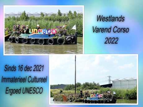 Collage  Westlands Varend Corso 2022  Boot nr2  UNESCO   fotos  23 juni 2022 
