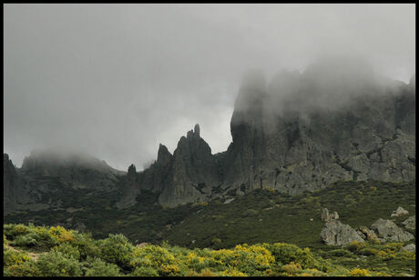 Bergpas in Cantabrie