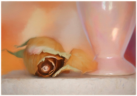 vermenging van fotografie en schilderen....................