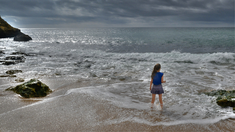 Kust nabij Albufaira