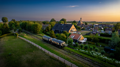 Train to sunset...