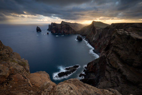 Rocky sunrise