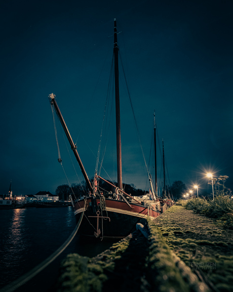 Bij de oude sluis van Sas van Gent