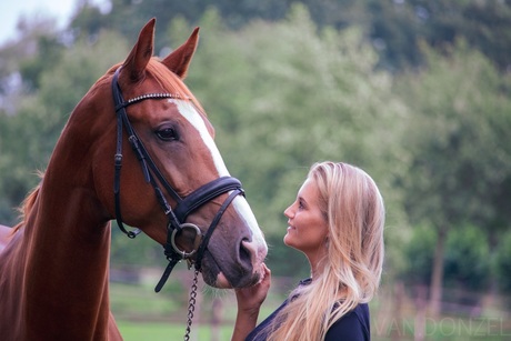 Prinses en haar paard