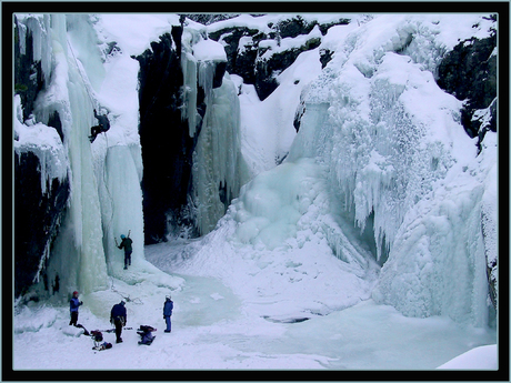 Rjukandefoss winter