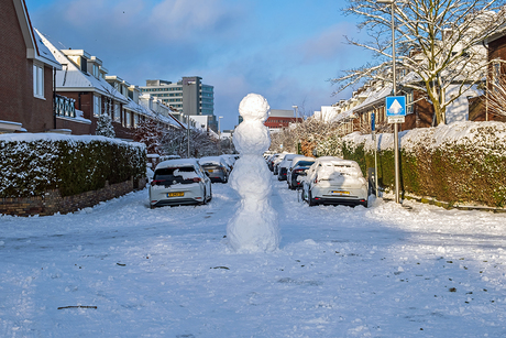 Midden op een kruispunt