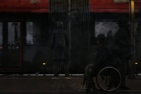 public transport people