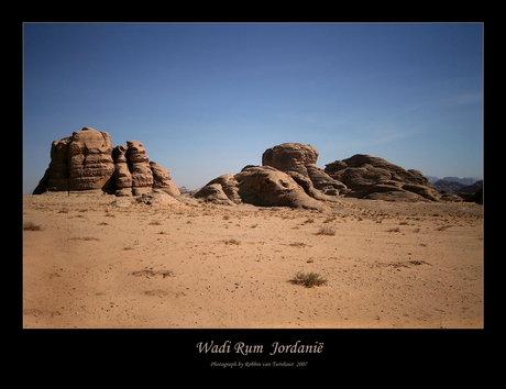 Wadi Rum (Jordanië).