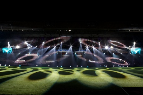 Philips stadion tijdens Glow 2013