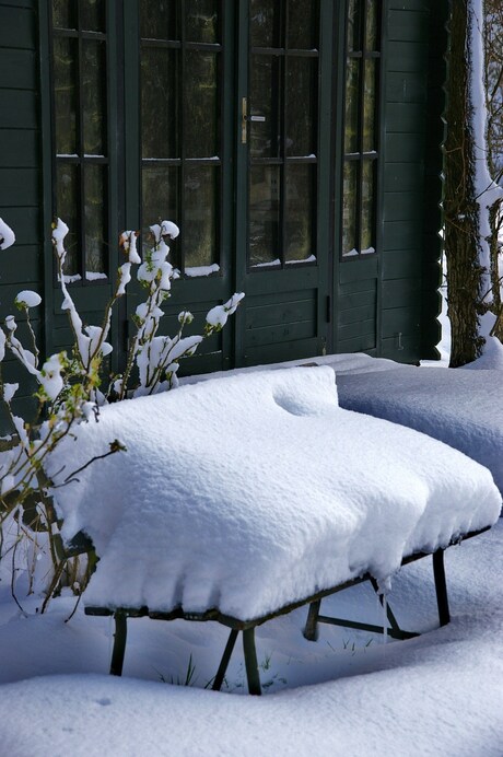 Sneeuw in de Ardennen