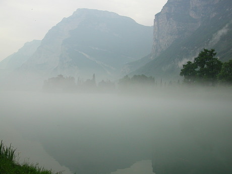 Mist on the lake