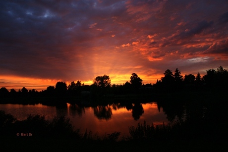 Sunset in Wijchen