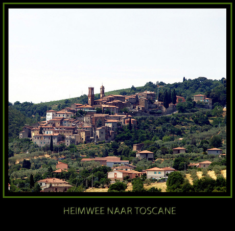 Heimwee naar Toscane