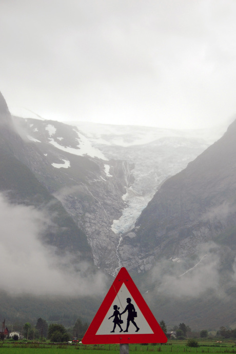 De gletsjer en de schoolkinderen