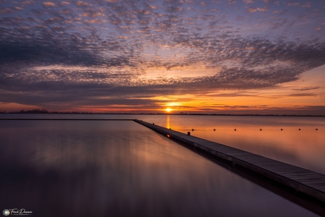 Oneindige rust aan het Schildmeer.
