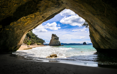 Cathedral Cave New Zealand