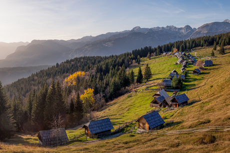 Planina Zajamniki - Herfstblik