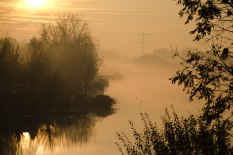 mist en zon