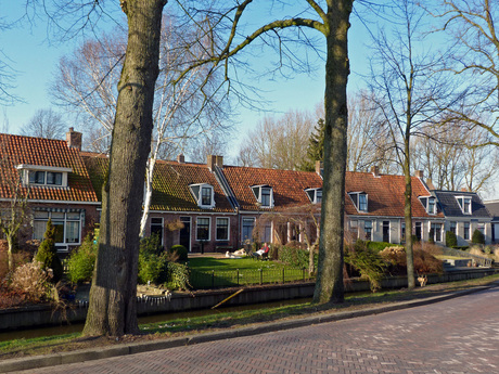 oude huisjes in Dokkum