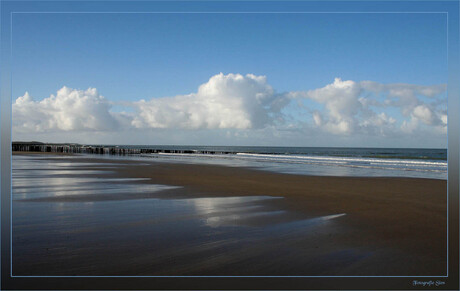 Verlaten strand