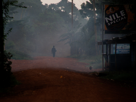 Morning mist Uganda