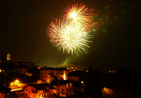 Feest van de 'Heilige Maria' in Italië...