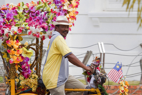 Bloemenfiets