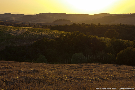 Toscaanse zonsondergang