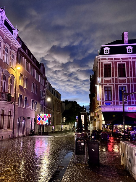 Leuven at night