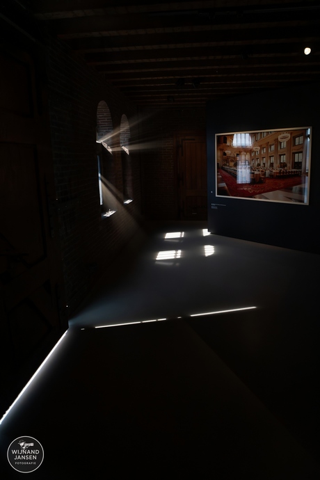 Between lens and light,