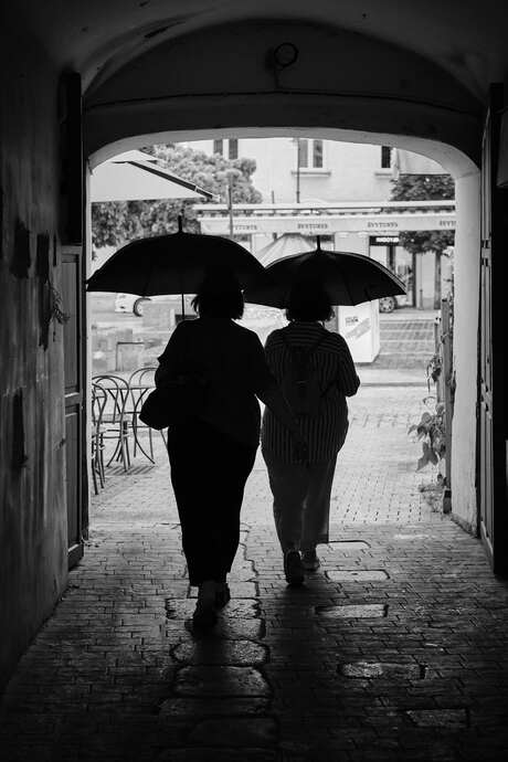 Synced Umbrellas