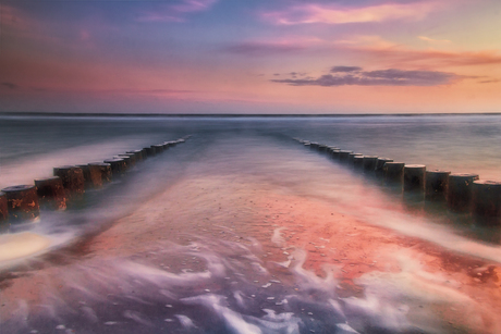 Zonsondergang in Zeeland