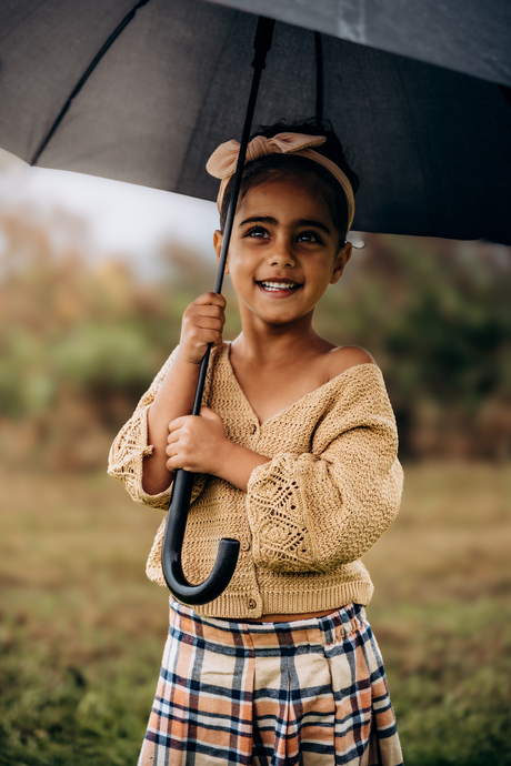 In the rain