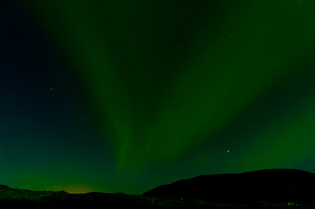 Nacht op IJsland